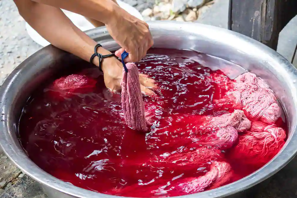 Custom fabric dyeing and finishing services at GANVESH Bangalore